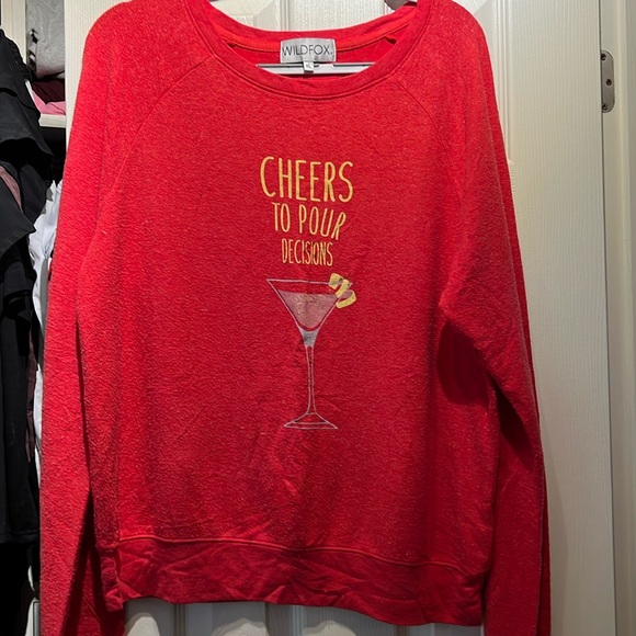 Wildfox Cheers to Pour Decisions - Scarlet red - Picture 1 of 9